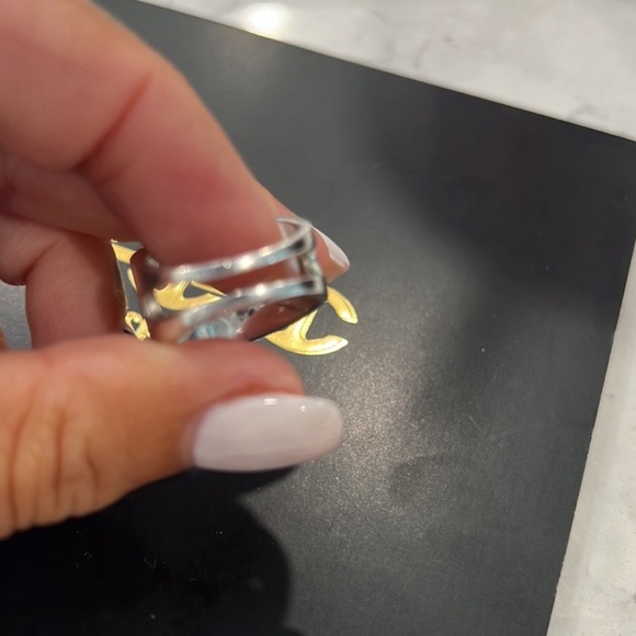 Hoorsenbuhs masque silver ring - Picture 5 of 6